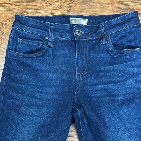 Kut from the Kloth Natalie Flare Mid Rise denim jeans - Picture 6 of 12